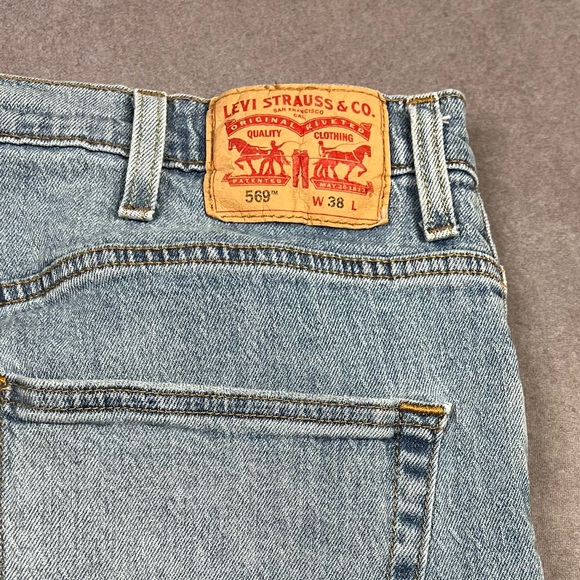 Levi's Light Blue Jean Shorts for Men - Picture 4 of 4